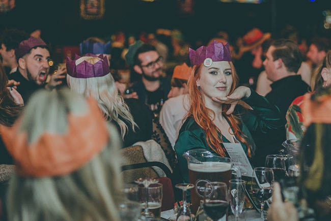 Christmas party at Komedia Brighton